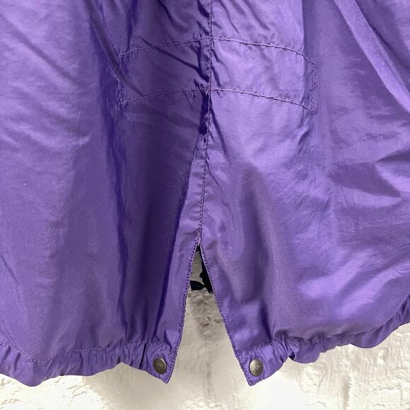 Fenchurch Rain Coat Jacket Purple Embroidered Birds Large - Picture 11 of 12